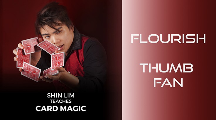 Thumb Fan Flourish by Shin Lim (Single Trick)